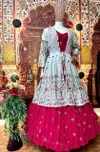 Krishi Georgette Heavy Indo Western Lehenga Wholesale Market In Surat
